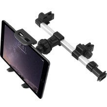 Laden Sie das Bild in den Galerie-Viewer, HRMOUNTPRO iPad Autohalterung<br/><b>Erlaubt Position zwischen Vordersitzen</b><br/>Tablets und Nintendo Switch, bis 25cm Breite
