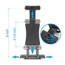 Laden Sie das Bild in den Galerie-Viewer, HRMOUNTPRO iPad Autohalterung<br/><b>Erlaubt Position zwischen Vordersitzen</b><br/>Tablets und Nintendo Switch, bis 25cm Breite