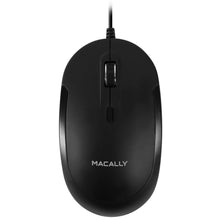 Laden Sie das Bild in den Galerie-Viewer, DYNAMOUSE mit USB-C oder USB-A<br/><b>Flache leise-klick Maus</b><br/>Optische Maus mit 3 Tasten und Scrollrad