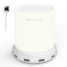 Laden Sie das Bild in den Galerie-Viewer, LAMPCHARGE<br/>Nachttisch-Lampe mit USB<br/>4 Ports, 24 Watt Ladeleistung