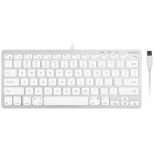 Laden Sie das Bild in den Galerie-Viewer, SLIMKEYC (US Layout)<br/>kompakte Mac-Tastatur<br/>Klein, flach & leicht - mit USB