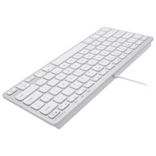 Laden Sie das Bild in den Galerie-Viewer, SLIMKEYC (US Layout)<br/>kompakte Mac-Tastatur<br/>Klein, flach & leicht - mit USB