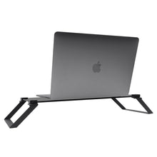 Laden Sie das Bild in den Galerie-Viewer, SPACESTAND-B solider Monitorständer<br/><b>Räumt den Schreibtisch frei</b><br/> aus gehärtetem Glas, trägt 18kg