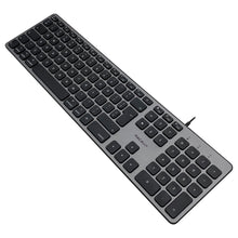 Laden Sie das Bild in den Galerie-Viewer, UCZKEY USB-C Mac Tastatur <br/><b>mit deutlicher Tastenwölbung</b><br/>Space Grey-Design mit Ziffernblock