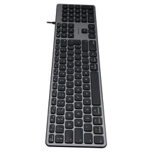 Laden Sie das Bild in den Galerie-Viewer, UCZKEY USB-C Mac Tastatur <br/><b>mit deutlicher Tastenwölbung</b><br/>Space Grey-Design mit Ziffernblock