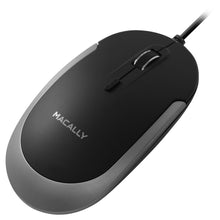 Laden Sie das Bild in den Galerie-Viewer, DYNAMOUSE mit USB-C oder USB-A<br/><b>Flache leise-klick Maus</b><br/>Optische Maus mit 3 Tasten und Scrollrad