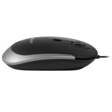 Laden Sie das Bild in den Galerie-Viewer, DYNAMOUSE mit USB-C oder USB-A<br/><b>Flache leise-klick Maus</b><br/>Optische Maus mit 3 Tasten und Scrollrad