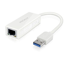 Laden Sie das Bild in den Galerie-Viewer, Macally USB 3 Hubs mit Ethernet&lt;br/&gt;3-Port USB-A Hub &amp; Gigabit Ethernet
