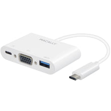 Laden Sie das Bild in den Galerie-Viewer, Macally USB-C Adapter&lt;br/&gt;Machen Sie etwas aus einem USB-C Port!
