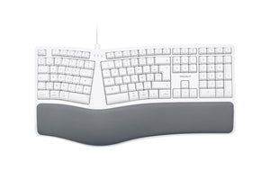 MERGOKEY<br/>ergonomische Mac Tastatur<br/>mit Handballenauflage