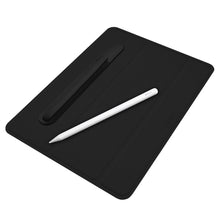 Laden Sie das Bild in den Galerie-Viewer, BOOKSTAND PEN - BSTANDPEN7&lt;br/&gt;Hülle für iPad (10,2&quot;, 2019)&lt;br/&gt;schwarz, mit Halter für Apple Pen
