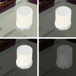 LAMPCHARGE<br/>Nachttisch-Lampe mit USB<br/>4 Ports, 24 Watt Ladeleistung