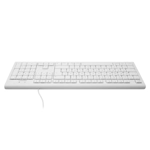 QKEY mit Ziffernblock für Mac,<br/>erweiterte USB-A Tastatur,<br/>105 Tasten in Standardgröße