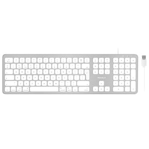 WKEYHUBMB mit 2 USB Ports<br/>erweiterte Mac Tastatur<br/>Alu-Design mit Ziffernblock